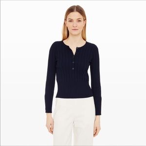 Club Monaco Ribbed Henley